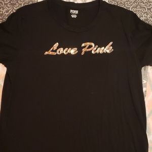 Victoria's Secret PINK bling tee